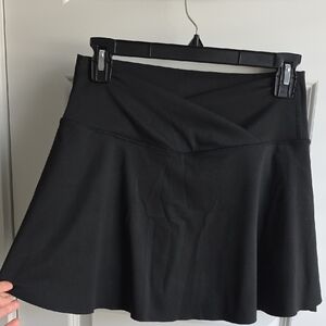 Black Athletic Tennis Skirt Medium G197